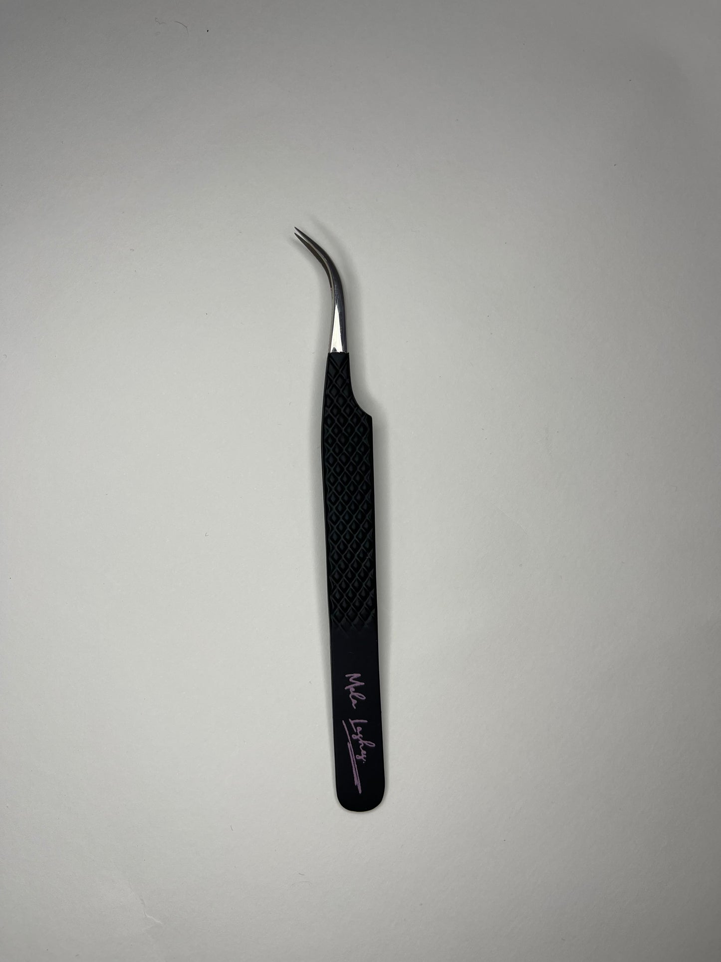 CURVED FIBRE TIP TWEEZER