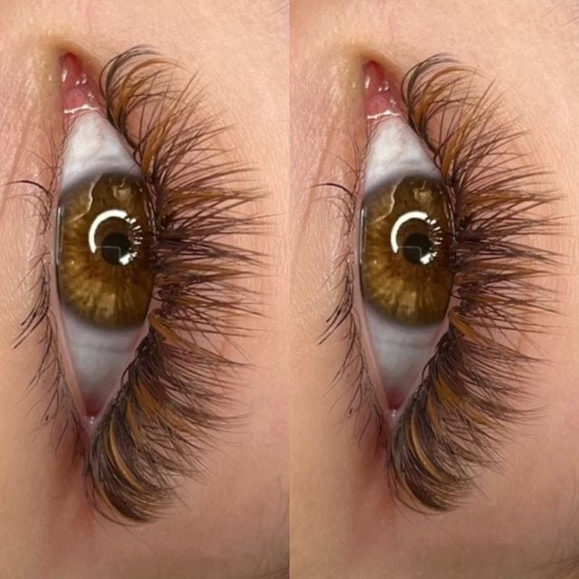 BROWN LASHES 0.5